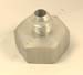 NITROUS KIT BOTTLE NUT TO AN -6 STAINLESS STEEL ADAPTER