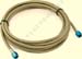 NITROUS OXIDE FUEL -4 AN 3FT BLUE BRAIDED FUEL LINE
