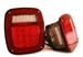 Delta Tech 01-1974-LEDR LED Right Tail Light 4 Function Wrangler CJ7 YJ TJ 76-06