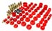 Energy Suspension 16-18103R 92-95 Civic 93-97 Del Sol Complete Bushing Set Red