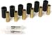 Energy Suspension 2-2101G 1955-1975 Jeep CJ5 CJ6 Leaf Spring Bushing Set Black