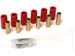 Energy Suspension 2-2101R 1955-1975 Jeep CJ5 CJ6 Leaf Spring Bushing Set Red
