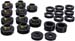 Energy Suspension 2-4102G 1980-1986 Jeep CJ5 CJ7 Body Mount Bushing Set Black