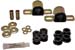 Energy Suspension 2-5106G 84-01 Jeep Cherokee 25mm Front Sway Bar Bushings Black