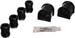 Energy Suspension 2-5107G 87-96 Wrangler YJ 1 1/8" Front Sway Bar Bushings Black