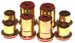 Energy Suspension 3-3101R 66-74 GM Cars Camaro Front Control Arm Bushings Red
