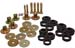 Energy Suspension 3-4142G 67-81 Camaro 67-75 Firebird Body Mount Bushings Black