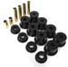 Energy Suspension 4-2121 80-98 F250 F350 4WD Front Leaf Spring Bushing Set Black