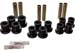 Energy Suspension 4-2140G 80-96 F150 F250 F350 Rear Leaf Spring Bushings Black