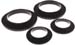 Energy Suspension 4-6101 79-04 Mustang Rear Spring Upper & Lower Isolators Black