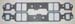 SBC Chevy Fel Pro 1205 Intake Gaskets Small Race Port