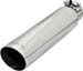 FLOWMASTER 15372 Polished Clamp On Exhaust Tip 3" Angle 2.25" Pipe 13" Long