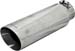FLOWMASTER 15398 Polished Clamp On Exhaust Tip 4" Angle 3" Pipe 13" Long