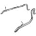 87-93 MUSTANG GT 5.0L OEM TAILPIPES 2.5" REAR EXIT
