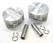 400 CHEVY Speed Pro Flat Top Pistons H616CP 5.7 Rod +40