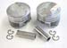 350 CHEVY Speed Pro 125 Dome Pistons H618CP 5.7 Rod +40