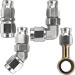 #4 X 45 Hose End Forged