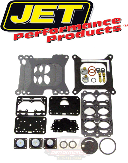 Jet 100503 Holley Carburetor Rebuild Kit 4150-4160 Series 390-1000 CFM 4 Barrel