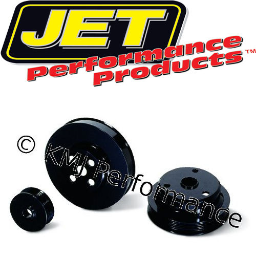 JET Performance 90126 Jet Performance Underdrive Crank Serpentine Pulley 96-00 Chevy S10 GMC Sonoma 2.2L I4