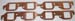 BBC CHEVY COPPER EXHAUST HEADER GASKET CYLINDER HEADS