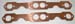 SBC CHEVY COPPER EXHAUST HEADER GASKET CYLINDER HEADS