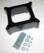 Phenolic 2" Open Hole Square Bore Carb Spacer + Studs