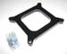 Phenolic 1/2" Open Hole Square Bore Carb Spacer + Studs