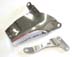 SBC Chevy Chrome Alternator Bracket 69-75 Long Pump