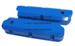 SBF Ford Blue Powder Coated Aluminum Valve Covers - 289 302 351W Small Block