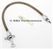 Ford C6 Flexible Transmission Dipstick Stainless Braided Hose - Firewall Mount