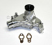 #1 POLISHED SBC Chevy Long Aluminum Water Pump 350 LS