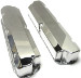 Polished Ford 289 302 351W Fabricated Valve Covers No Hole Short Bolt - SBF