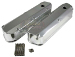 62-85 Ford SBF 289 302 351W Long Bolt Polished Fabricated Aluminum Valve Covers