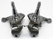 Ford Mustang II Pinto Forged Steel 1-Piece Steel 2" Drop Height Spindles Pair