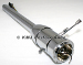 Hotrod Ratrod Chrome Steering Column Floor Shift 32" Custom GM Universal Style