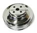 FORD 289 2V Chrome Water Pump Pulley 65 66 Mustang