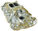 SBC CHEVY Polished Tall Dual Aluminum Intake Manifold