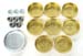SBC CHEVY Brass Freeze Frost Plug Kit 283 305 327 350