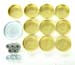 SBC CHEVY 400 Brass Freeze Frost Plug Kit