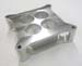 2" Billet Aluminum Tapered Carb Spacer CNC Ported 4 BBL