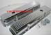 SMALL BLOCK CHEVY BALL MILLED ALUMINUM VALVE COVERS