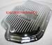 GM 400 Turbo Steel Transmission Oil Pan Chrome Finned