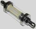3/8 Chrome See Through In-line Fuel Filter In Line