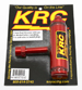 KRC 4408 Red Single Fuel Director 2-Barrel Carburetor Kluhsman Racing Components