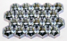 KRC 8213 5/8" Thread Steel Single Side Lug Nut Set 20 Kluhsman Racing Components
