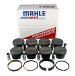 Small Block Ford 347 Flat Top Forged Pistons & Plasma Moly Rings Set 4.030in