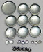 SBC CHEVY FREEZE FROST PLUG BLOCK KIT 283 305 327 350