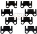 SBC Chevy 305 327 350 400 5/16 Flat Guideplates