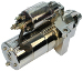 Chrome 3HP 4.4:1 Small & Big Block Chevy High Torque Mini Starter 168 Tooth
