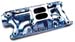 SBF Ford Typhoon Polished Aluminum Intake 289 302